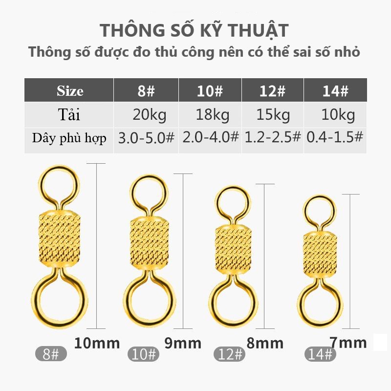Mani tám xoay số 8 làm trục câu đài