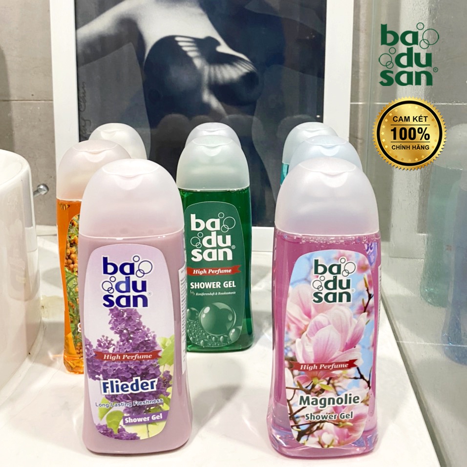 Sữa tắm nhập khẩu Đức Badusan - Hàng chính hãng 250ml