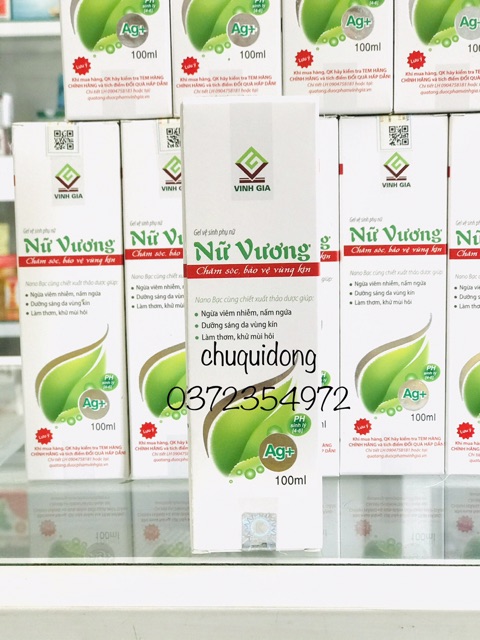 Gel vệ sinh phụ nữ Nữ vương gel