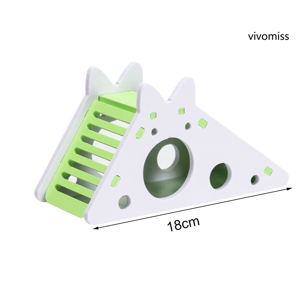 Nhà đồ chơi bằng gỗ cho chuột Hamster