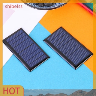 （ʚshibelss）0.3W 5V 60mA Solar Panel Polycrystalline Solar Cell Panel for 3.6V Battery