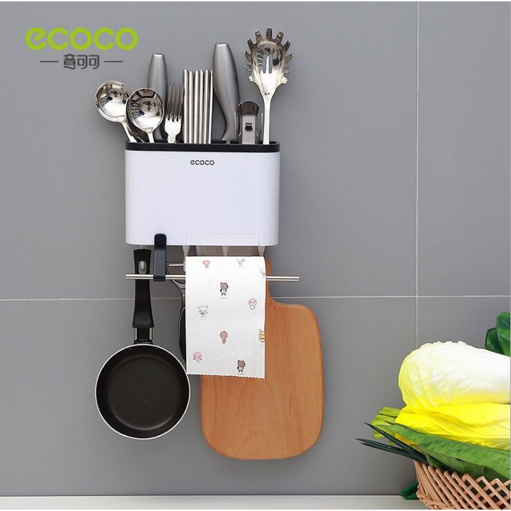 HỌP ECOCO CẮM ĐŨA VÀ THÌA