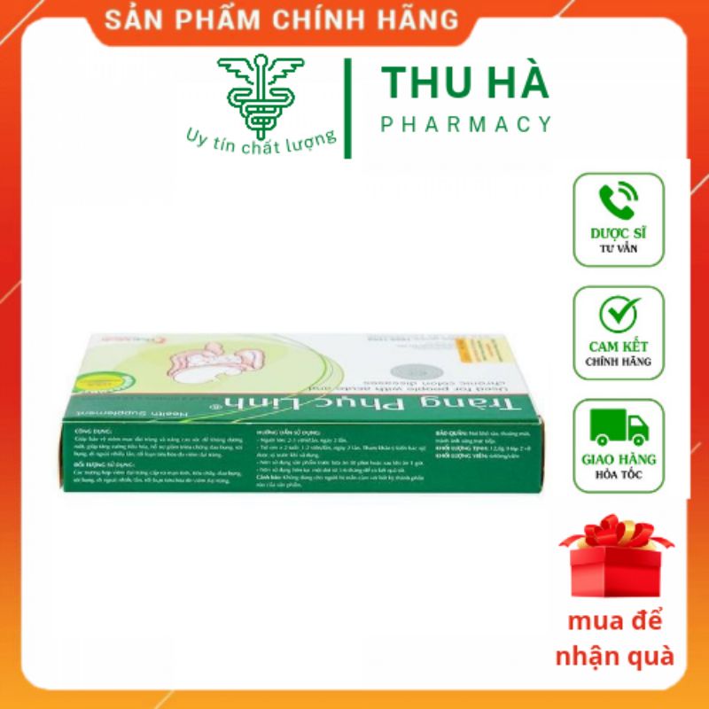 Tràng Phục Linh lọ 20 viên- Dùng cho người viêm đại tràng cấp và mãn tính