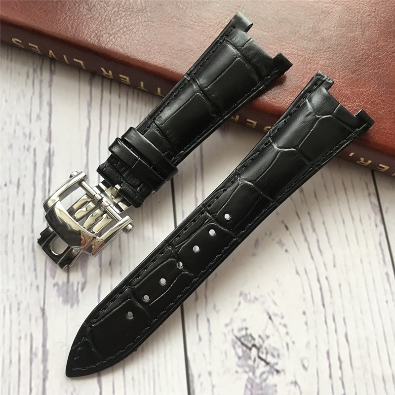 Dây Đeo Tay Bằng Da Thay Thế Cho Đồng Hồ Patek Philippe 5712G 5711 Mark 13 25mm