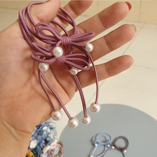 CỘT TÓC NƠ RƠI HẠT TRAI GIẢ MỚI SIÊU CHẮC