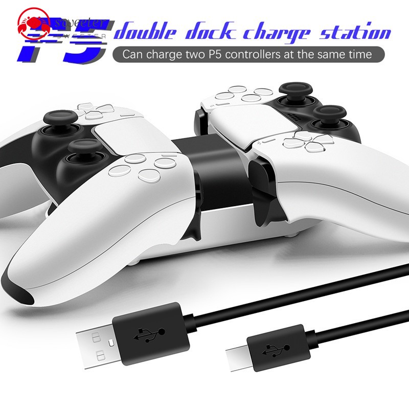 Đế Sạc Nam Châm Cổng Type-C Cho Tay Cầm Chơi Game Ps5