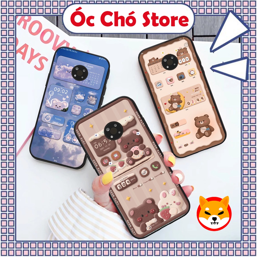 Ốp lưng Nokia G20 / G21 in hình gấu , thỏ hồng chibi dễ thương siêu đẹp