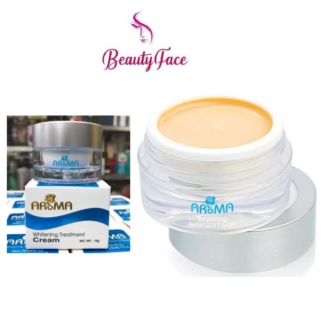 Kem Dưỡng Trắng Da Dinh Dưỡng Aroma Whitening Treatment Cream E309 18g