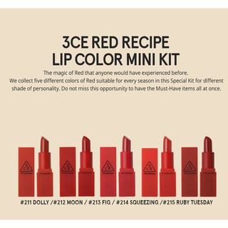 Set Son 3ce Mini Hàn Quốc ( Xịn)