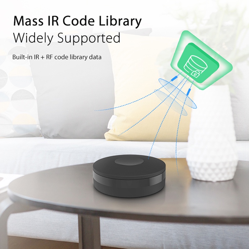 Còn Hàng Tuya Wifi Universal Smart Remote Controller Ir Rf Chức Năng Học Tần Số Kép Hỗ Trợ ứng Dụng Hỗ Trợ điều Khiển Từ Xa Điều Khiển Bằng Giọng Nói KKDURANT