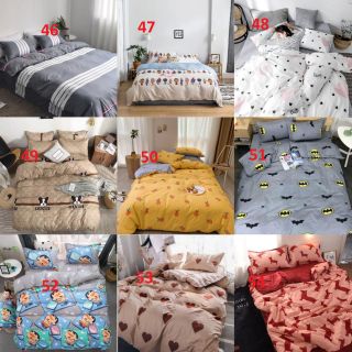 Drap cotton poly hàng nhập sét 5 món