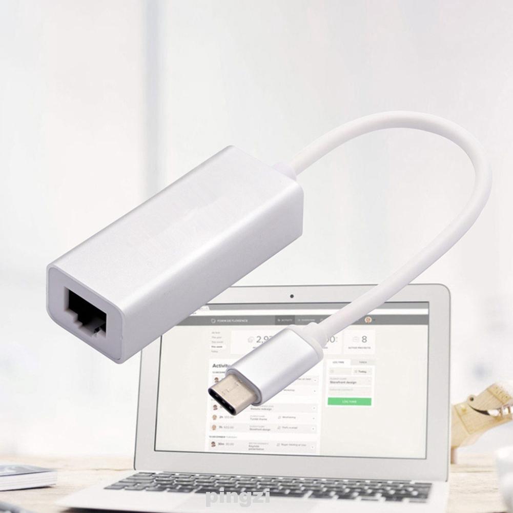 Accessories Professional USB Wired For Computer Type-c To RJ45 Network Card | WebRaoVat - webraovat.net.vn