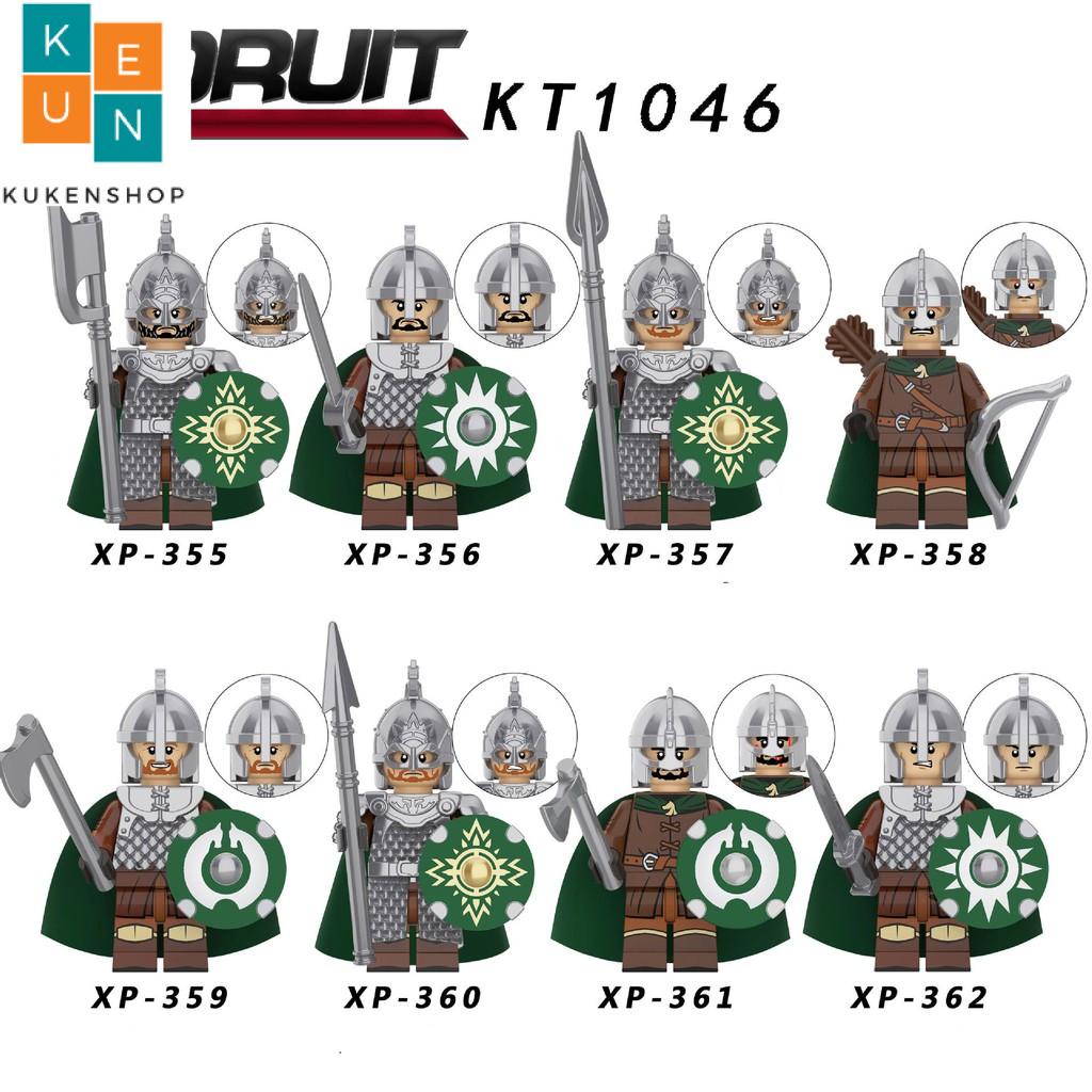 Minifigures Lính Trung Cổ Lord Of The Rings KT1046 Lính Rohan Mẫu Mới Nhất