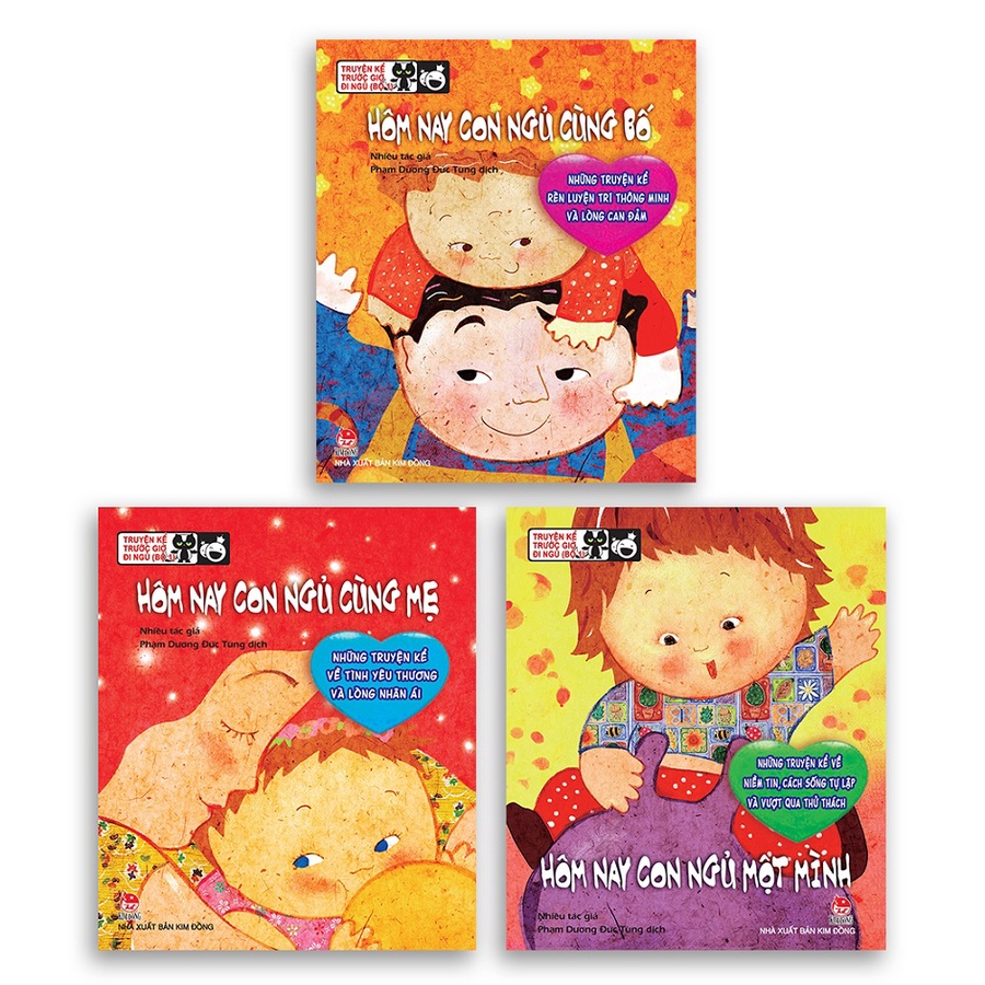 Kim Đồng - Sách - Combo Truyện kể trước giờ đi ngủ (3 quyển)