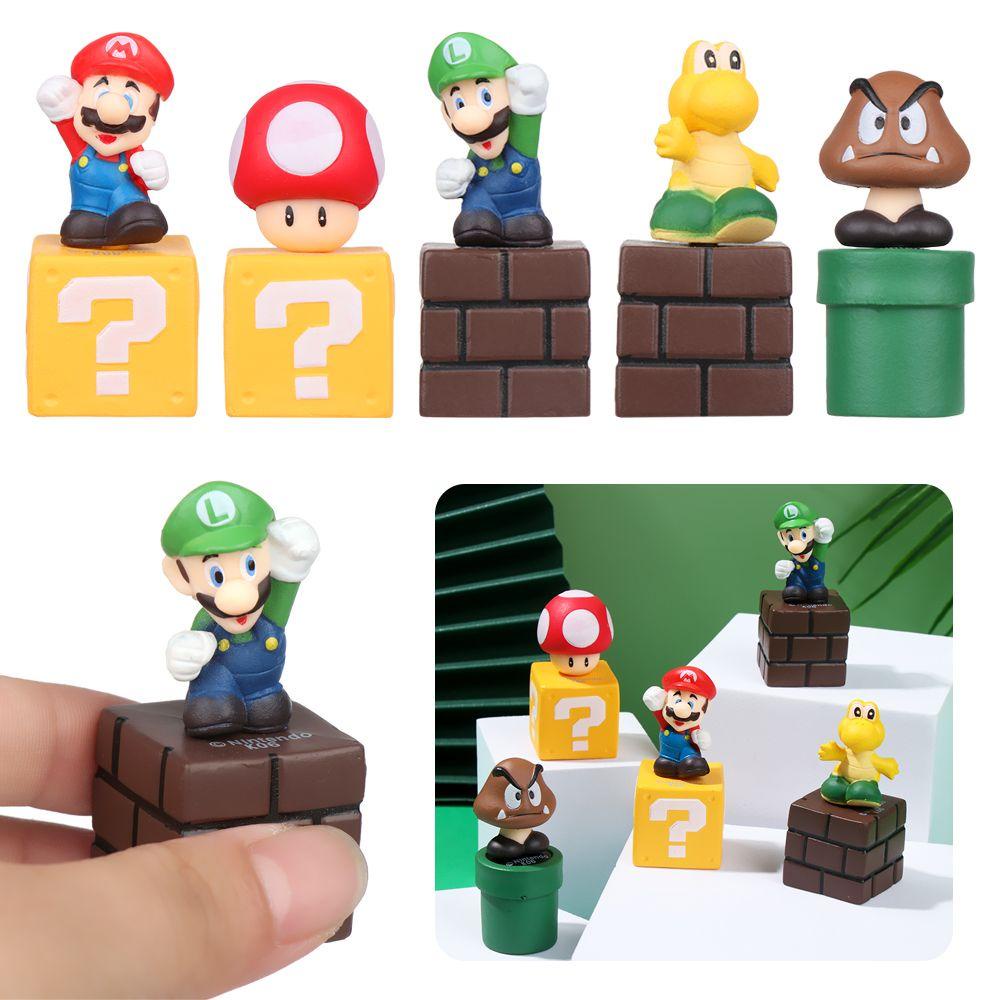 MAG Set 5 Mô Hình Đồ Chơi Nhân Vật Super Mario