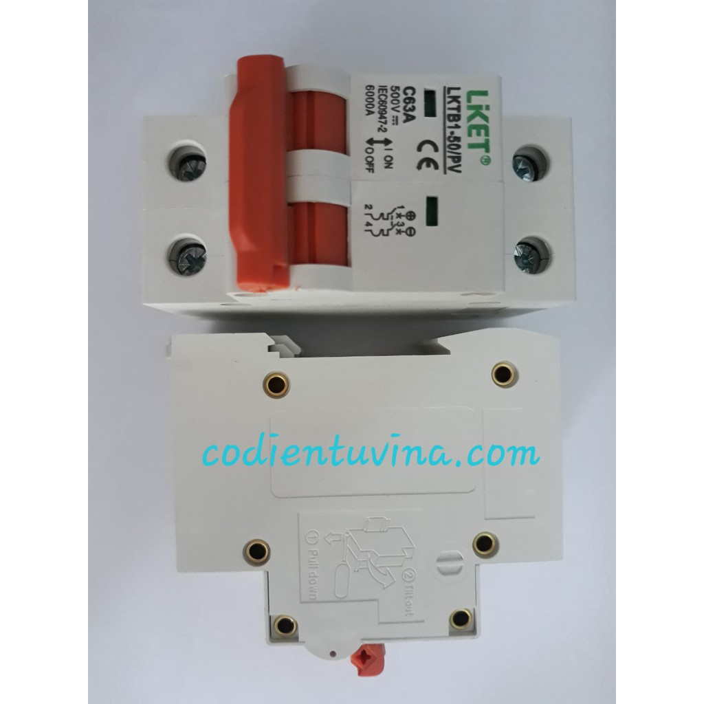 Aptomat Liket CB DC 500V – 63A