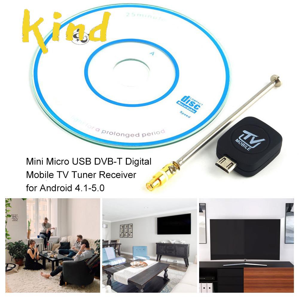 Bộ Thu Phát Tín Hiệu Mini Micro Usb Dvb-T Cho Điện Thoại Android 4.1-5.0 | BigBuy360 - bigbuy360.vn