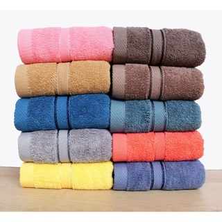 Sét 5 Khăn Mặt Cotton HANOITEX 100% Cotton Mềm Mại, Thấm Hút Tốt, Kháng Khuẩn