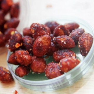 Trái say trộn ớt đường cay