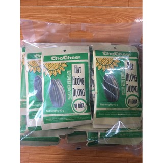 Combo 20 Gói Hạt Hướng Dương Chacher Vị Dừa 40gr
