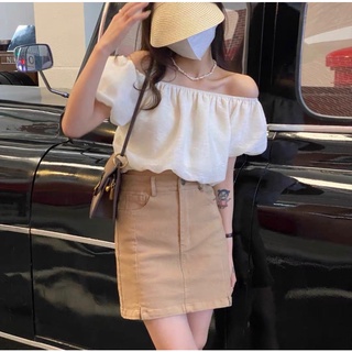 Áo trễ vai tơ lụa