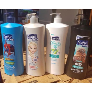 SỮA TẮM GỘI XẢ CHO BÉ SUAVE KIDS SPIDER MAN 3 IN 1 828ML