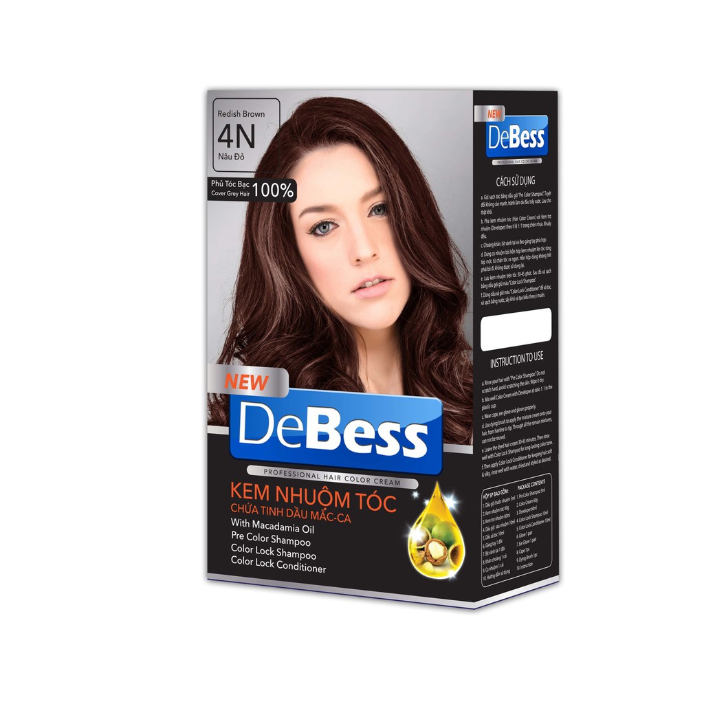 KEM NHUỘM TÓC PHỦ BẠC 100% THIÊN NHIÊN TINH DẦU MẮC CA | BigBuy360 - bigbuy360.vn