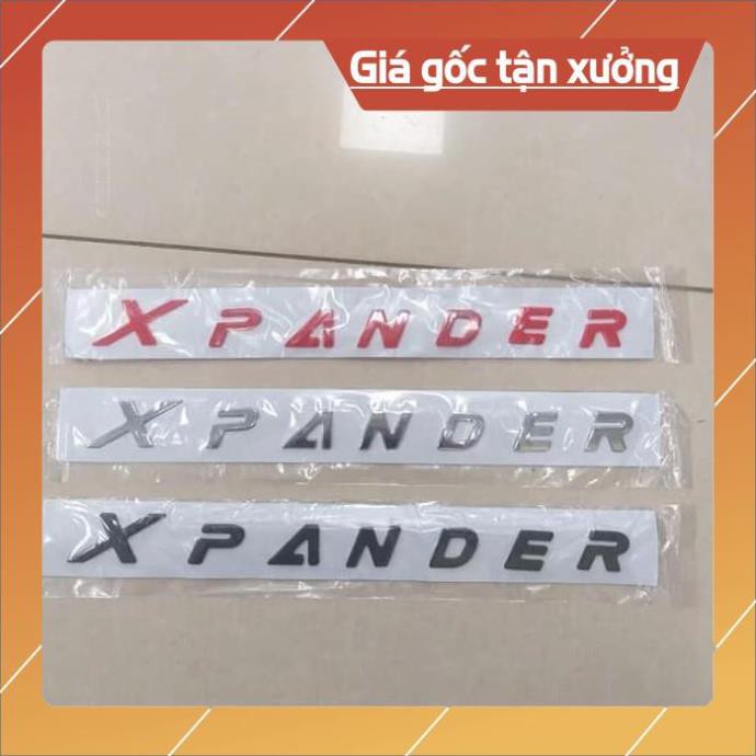 Chữ Xpander gắn nắp Caplo cao cấp
