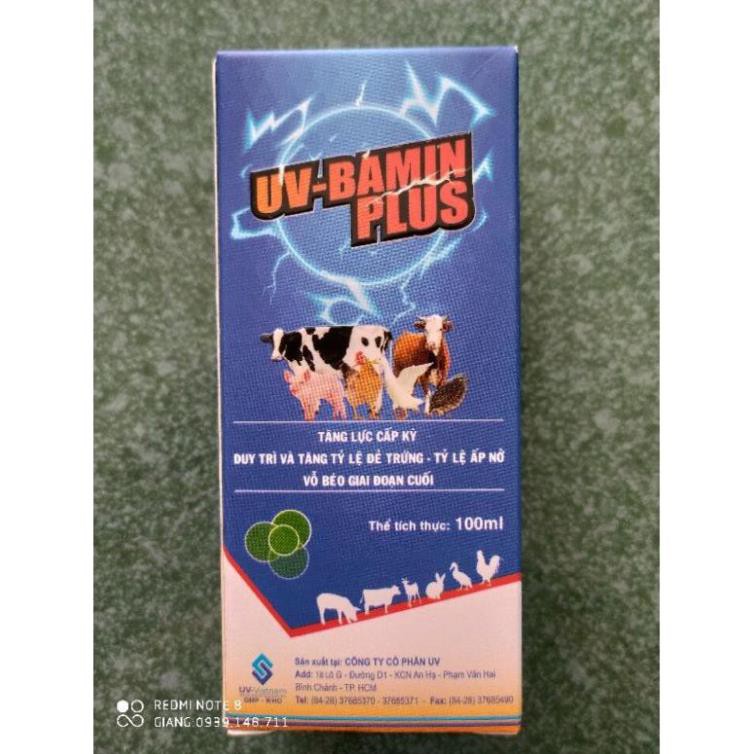 [Mã PET50K giảm Giảm 10% - Tối đa 50K đơn từ 250K] UV BAMIN PLUS (100ML)