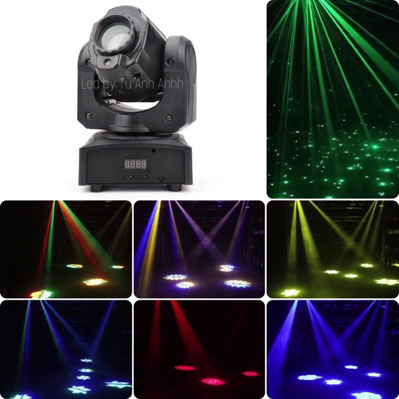 Đèn Moving 30w Laser & Led 2in1