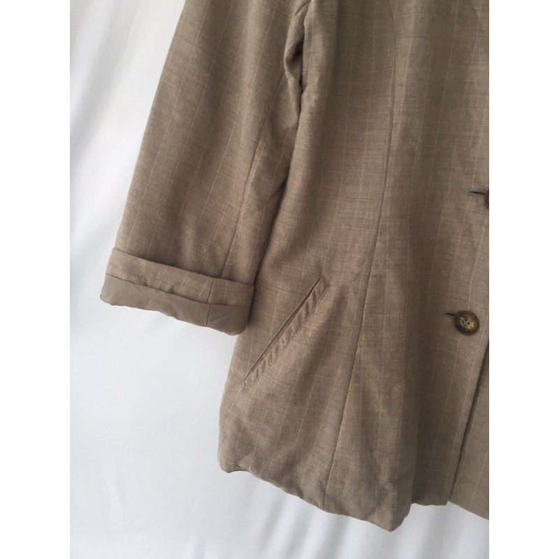 Blazer sọc IGNIMOH Japan phong cách