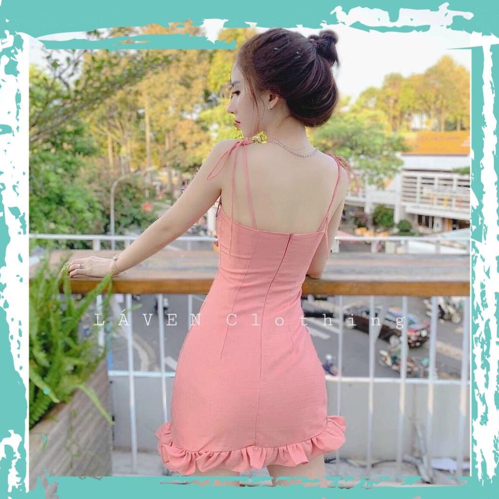 Đầm hai dây đuôi cá ( có mút ngực ) thời trang nữ