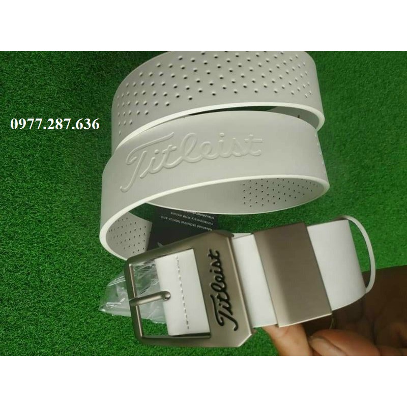 Thắt lưng golf nam phụ kiện thể thao chất da PU cao cấp GOLF PRO TL019