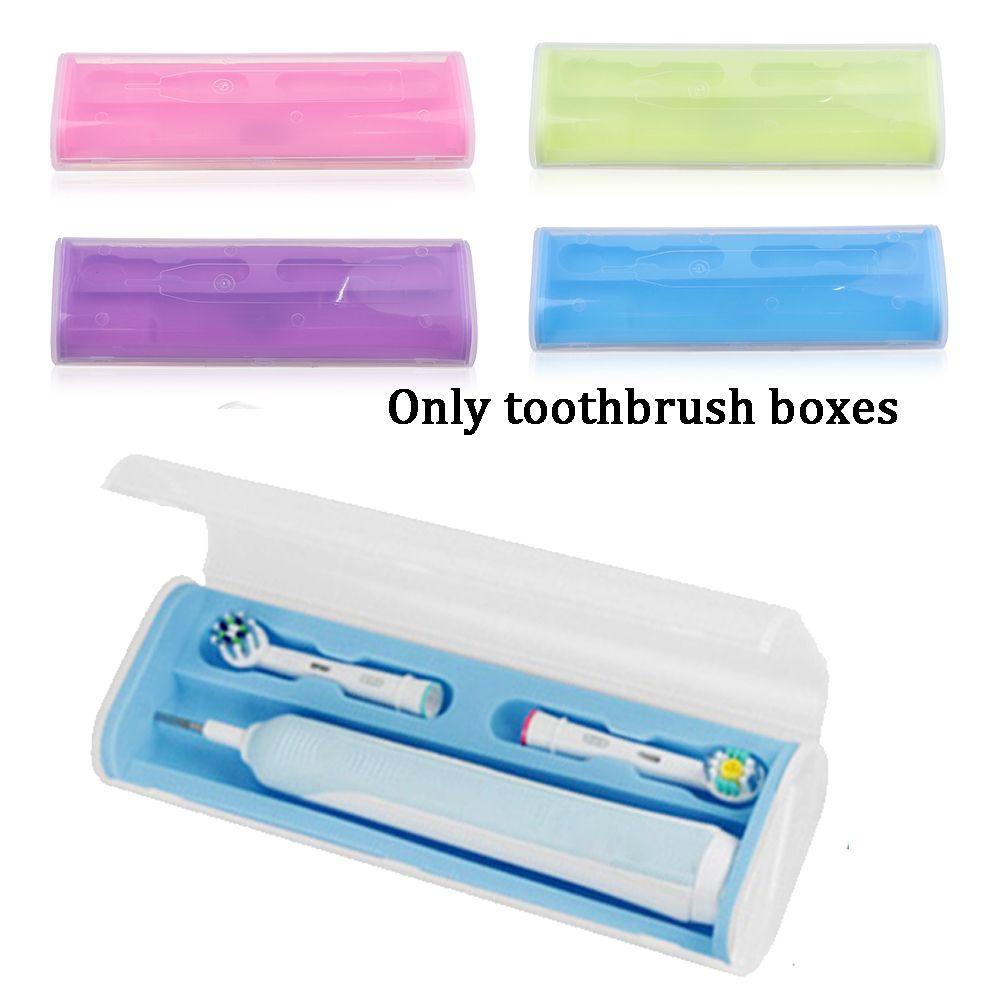 Hộp Đựng Bàn Chải Đánh Răng Điện Bằng Cao Su Trong Suốt Có Nắp Đậy