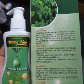 Gel phụ khoa Vương Hậu