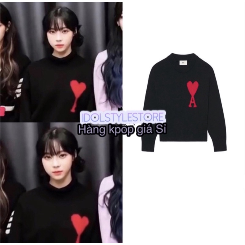 áo sweater nỉ A của Winter Aespa