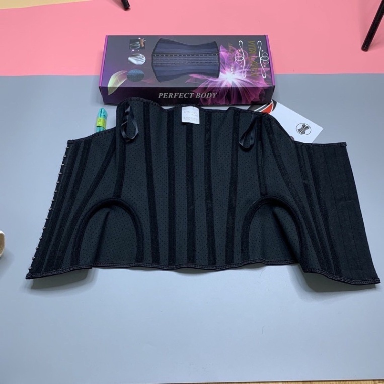 Đai latex thế hệ mới mở hông THÔNG HƠI gen hết mỡ lưng nách