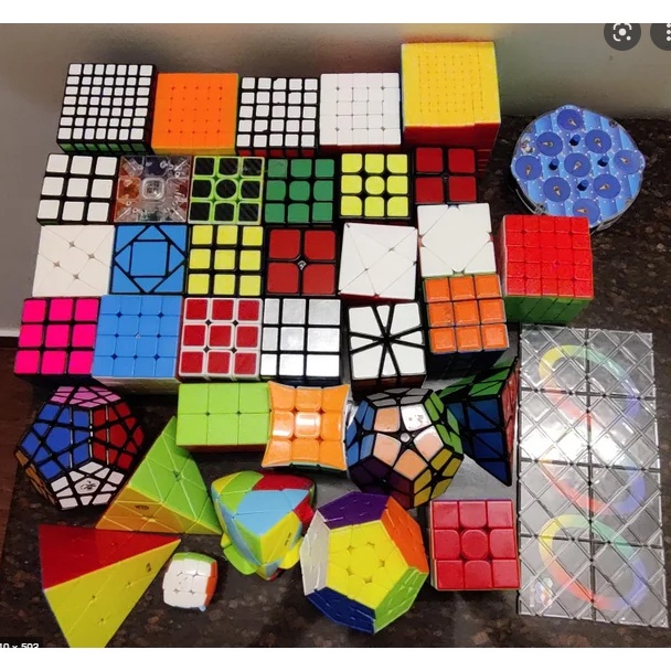 Rubik Biến Thể ĐỦ MÃU 3x3 Megaminx Snake, Gương Mirror, pyraminx Tam Giác, Axis Ivy Skweb 2x2 - Đồ Chơi Rubix BFun