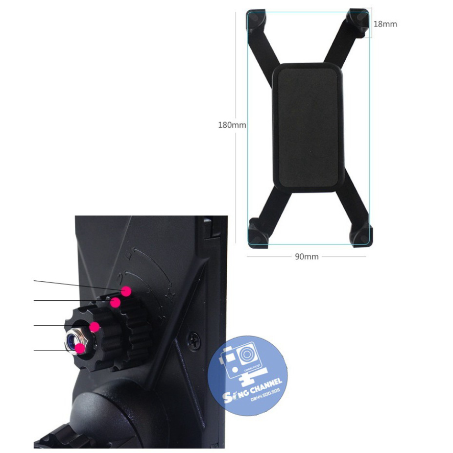 Giá Đỡ Điện Thoại Cho Xe Đạp HCM