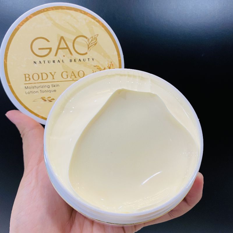 KEM BODY TRẮNG DA GẠO NATURAL TRẮNG BẬT TONE HIỆU QUẢ