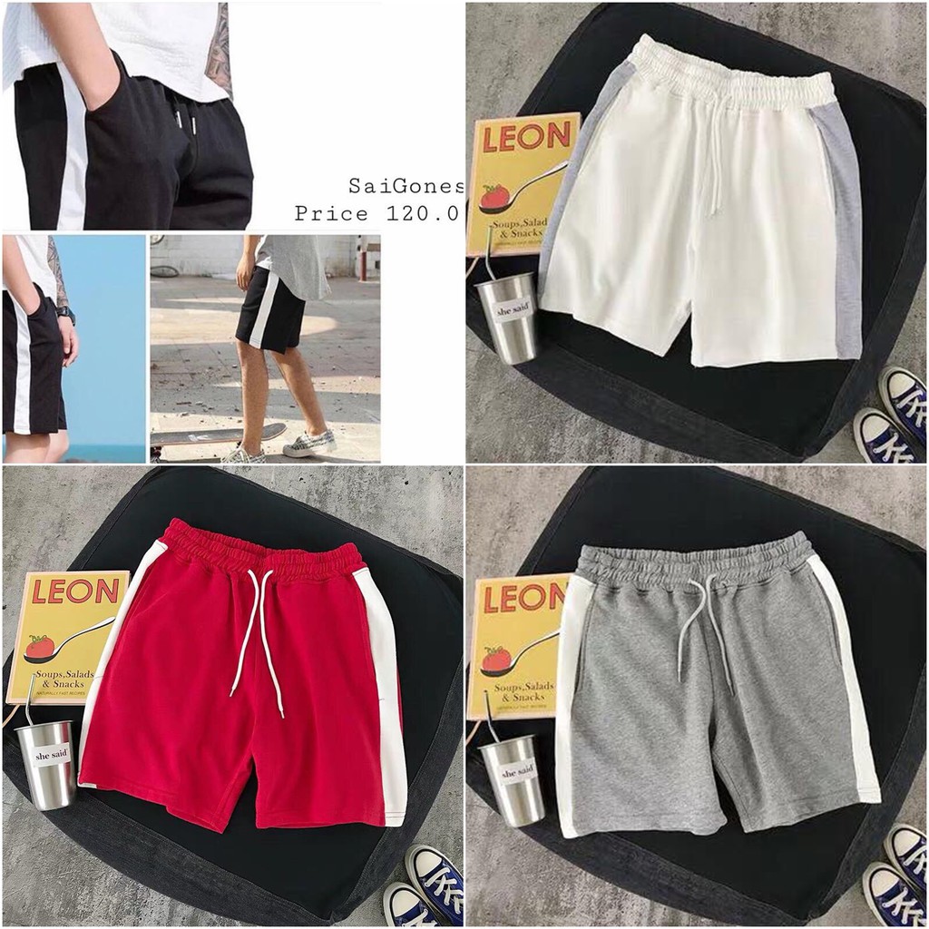 quần short thun co giãn unisex