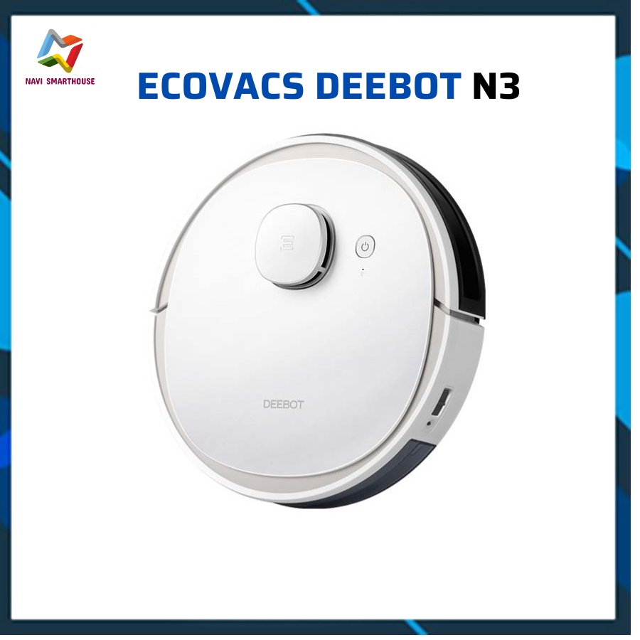 Robot hút bụi thông minh Ecovacs Deebot N3 Fun 360 Hàng trưng bày chưa sử dụng robo máy hút bụi tự động lau nhà làm sàn