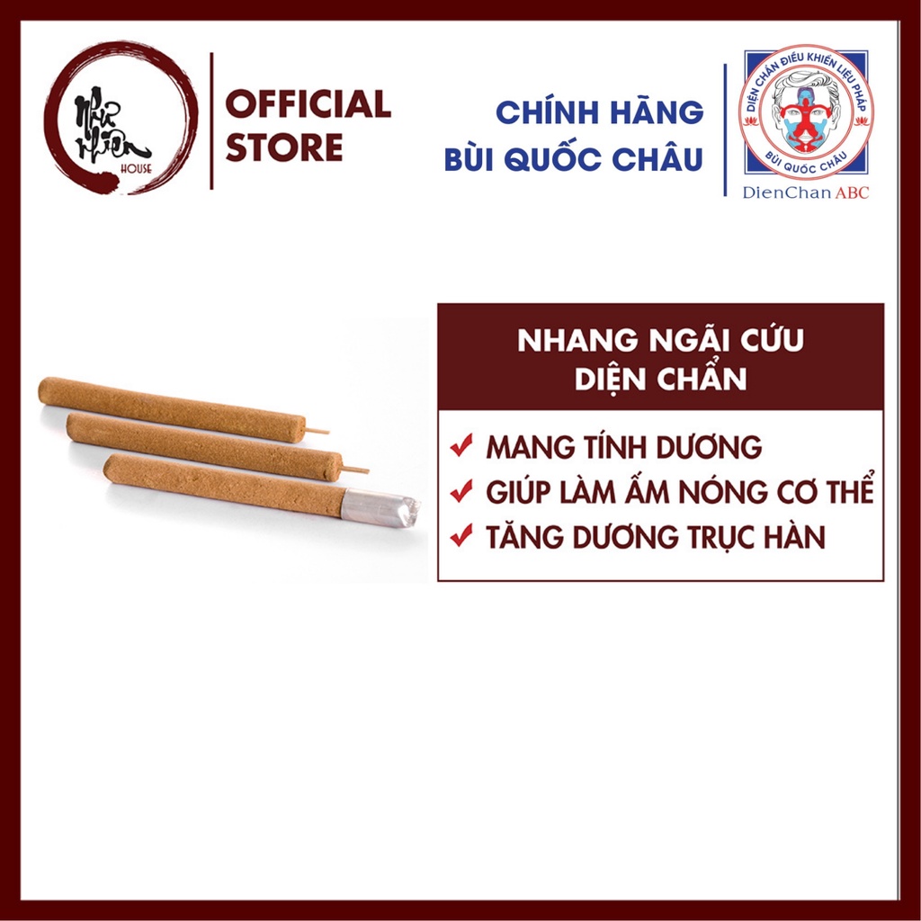Nhang Ngải Cứu Ít Khói gói 10 cây TẶNG THÊM 2 cây