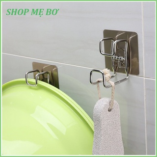Móc treo/ Giá treo chậu, đồ dùng nhà tắm, nhà bếp bằng inox siêu chắc