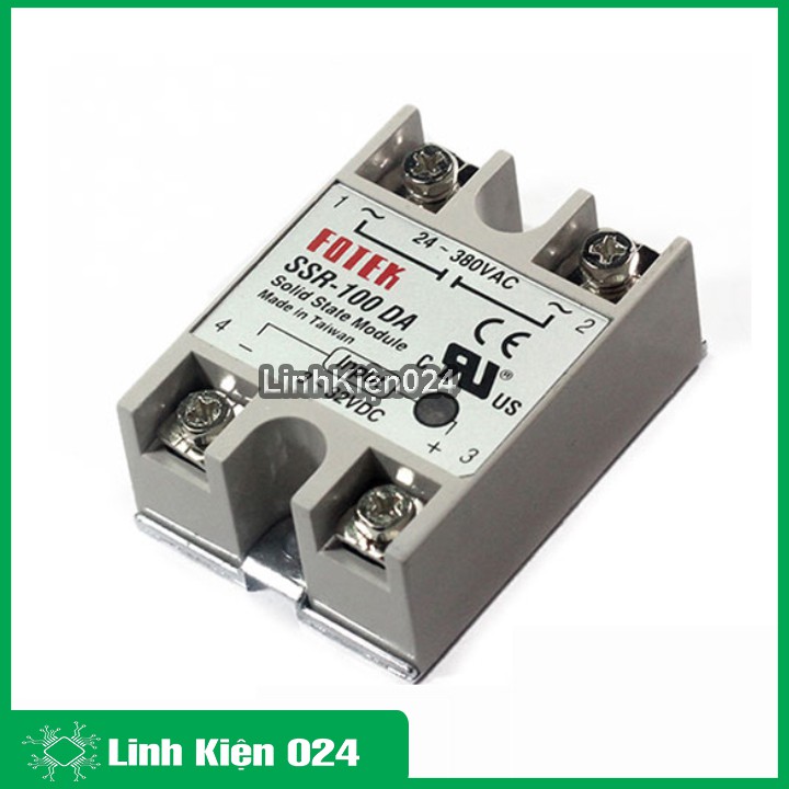 Relay Bán Dẫn Fotek SSR-100 DA