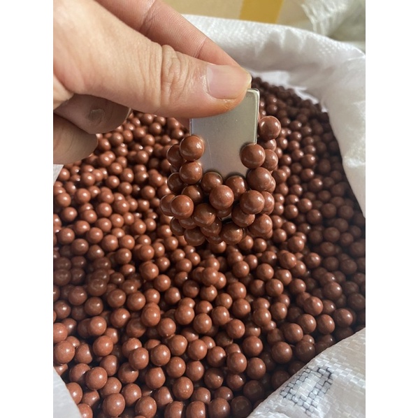 Bi đất nung size 8 có thể hít được