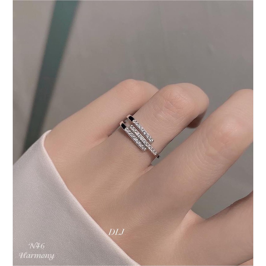Nhẫn nữ, nhẫn nữ bạc chuẩn MC thiết kế tinh sảo