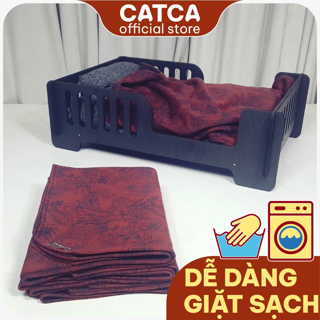 Chăn mỏng lót lông dành cho chó mèo - Catca