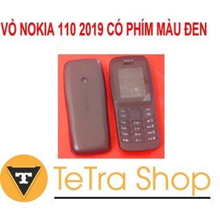 Vỏ nokia 110 2019 có phím màu đen