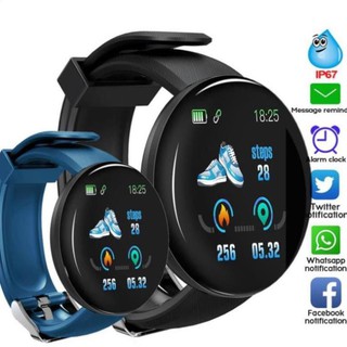 Đồng Hồ Thông Minh Bluetooth D18 Theo Dõi Thể Thao Chống Nước Cho Nam Và Nữ Đồng Hồ Cho Hệ Thống IOS